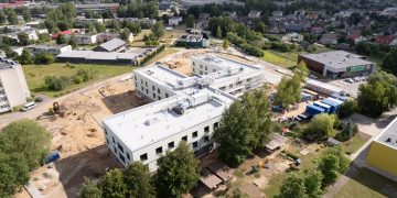 Vievyje baigiami statyti senjorų globos namai: investicijos siekia apie 10 mln. eurų