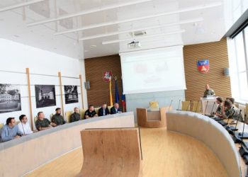 Savivaldybėje lankėsi Lietuvos kariuomenės atstovai