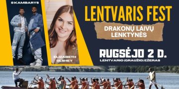 LENTVARIS FEST: burkite komandą ir dalyvaukite drakonų laivų lenktynėse