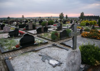 Įkliuvo kapinių vagis