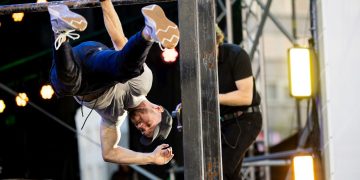 Vilniaus festivalis startavo su minia dalyvių ir paskutiniu Lietuvos gatvės gimnastikos čempiono šokiu