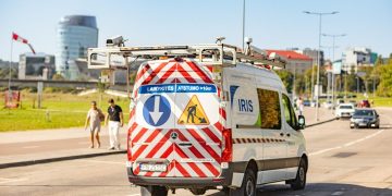 Siekiant gerinti gatvių kokybę, Vilniuje skenuojamos gatvių dangos