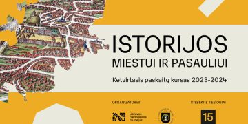 Prasideda ketvirtasis paskaitų ciklas „Istorijos miestui ir pasauliui“: nuo miesto prie žmogaus santykio su aplinka