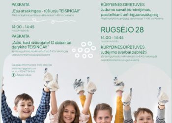 Nemokamos aplinkosauginės edukacijos