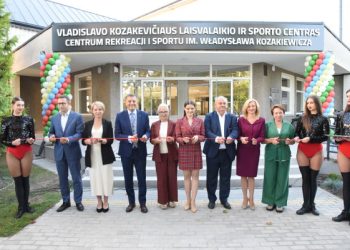 Tikslas, darbas, rezultatas: po remonto atidarytas V. Kozakevičiaus laisvalaikio ir sporto centras