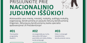 Nacionalinis judumo iššūkis sugrįžta!