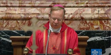 Arkivysk. G. Grušo pamokslas Sinodo šv. Mišiose Šv. Petro bazilikoje