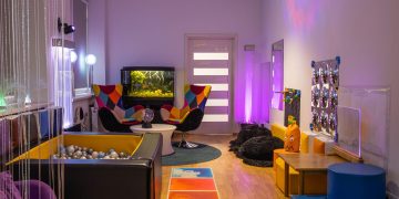 Naujosios Vilnios bibliotekoje vykdomas projektas „Pojūčių kambarys vaikui ir šeimai“