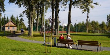 Rukainiuose atidaryta nauja laisvalaikio erdvė bei vaikų globos namai