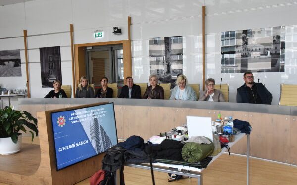 Civilinės saugos mokymai bendruomenių atstovams