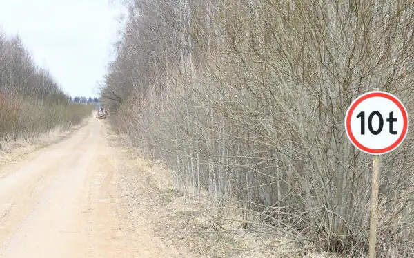 Ribojamas eismas rajono žvyrkeliais / salcininkai.lt