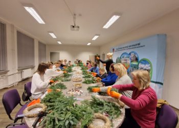 Advento vainiko pynimo kūrybinės dirbtuvės