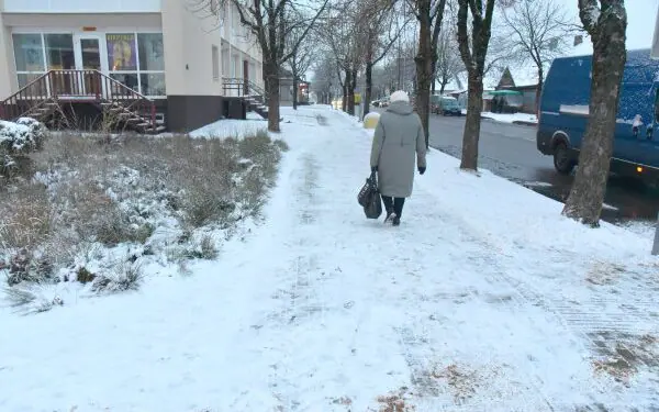 Kaip rajono keliai ir gatvės prižiūrimi žiemą