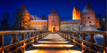 Trakų Salos pilyje – Šv. Liucijos šviesos sugrąžtai