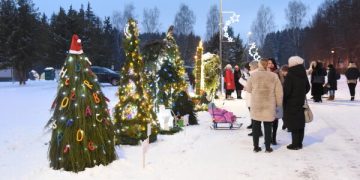 Šalčininkų eglučių alėja nušvito antrą kartą!