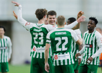 Kontrolinėje akistatoje prieš „Bangą“ – penki įvarčiai