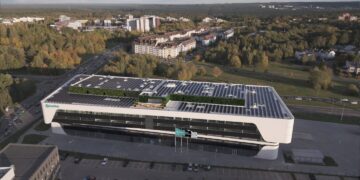 Duris atveria naujas itin inovatyvus ir išskirtinai taupus pastatas