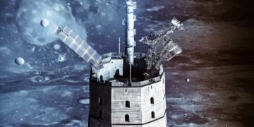 Vilniaus šviesų festivalio metu kosmose atgims Gedimino bokštas