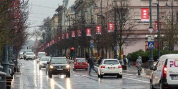 Eismo ribojimai Gedimino prospekte dėl ūkininkų susirinkimo