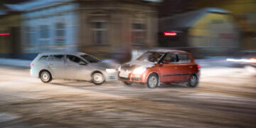 Susidūrus automobiliams mažametė pateko į ligoninę