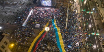 Lukiškių aikštėje ir jos prieigose numatomi eismo ribojimai