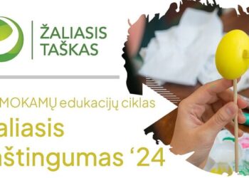 Kviečia nemokamų nuotolinių edukacijų ciklas „Žaliasis raštingumas“