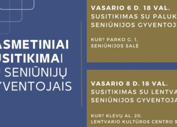 Vyks susitikimai su gyventojais Paluknyje ir Lentvaryje