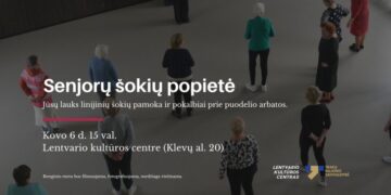 Senjorų šokių popietė sugrįžta!