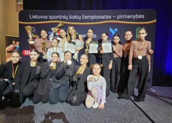 Paberžės „Verdenės“ gimnazijos šokių komandų sėkmė