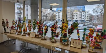 Savivaldybėje veikia paroda „Verbą rišu, tradicijas tęsiu“