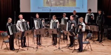 Respublikinis konkursas-festivalis „Akordeonų orkestrų paradas“ Rudaminoje