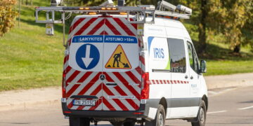 Gatvių remonto poreikis: Vilniuje nuskenuota beveik 1,2 tūkst. km gatvių