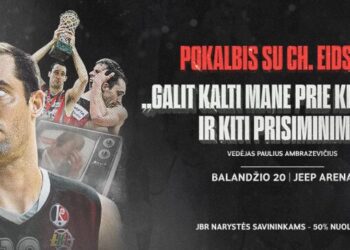 Generolo belaukiant: prisiminimai apie istorines rungtynes prieš „Golden State Warriors“ ir pokalbis su Ch. Eidsonu