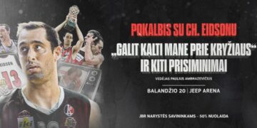 Generolo belaukiant: prisiminimai apie istorines rungtynes prieš „Golden State Warriors“ ir pokalbis su Ch. Eidsonu