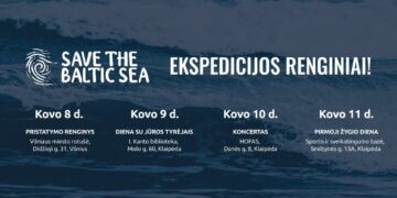 Ekspedicijos startas! „Išsaugokime Baltiją!“ renginių kalendorius