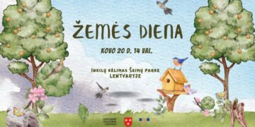Pasaulinei žemės dienai Lentvaryje – akcija „Iškelk inkilą“