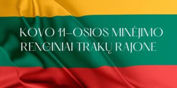 Kovo 11-osios renginiai Trakų rajone