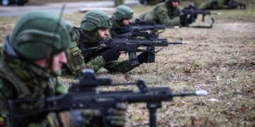 Rūdninkų poligono balandžio mėnesio karinės pratybos