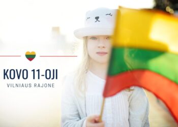 Kovo 11-oji Vilniaus rajone: Lietuvos Nepriklausomybės Akto signatarai ir iškilminga trispalvės eisena