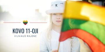 Kovo 11-oji Vilniaus rajone: Lietuvos Nepriklausomybės Akto signatarai ir iškilminga trispalvės eisena