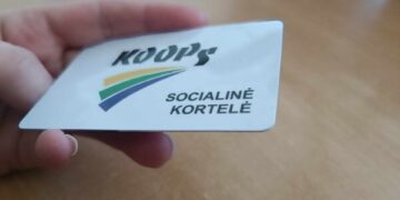 Paramą maisto produktais keičia socialinės kortelės