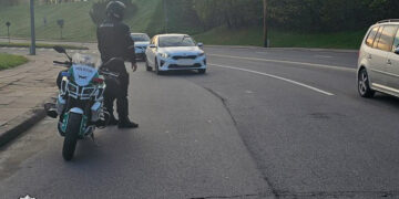 Rytinio kelių policijos vykdyto reido rezultatai