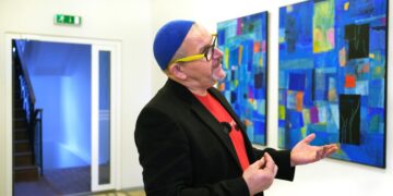 Houvalto dvare Maišiagaloje atidaryta Gintauto Vaičio tapybos paroda „Spalvų impresijos“