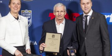 Vilniaus rajono futbolo treneris apdovanotas LFF ordinu