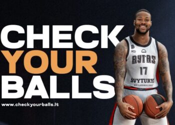 Atidumas ne tik aikštelėje: Vilniaus „Rytas“ jungiasi prie Lietuvos urologų draugijos iniciatyvos „Check Your Balls“