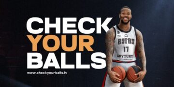 Atidumas ne tik aikštelėje: Vilniaus „Rytas“ jungiasi prie Lietuvos urologų draugijos iniciatyvos „Check Your Balls“