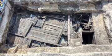 Vilniuje atrasti Kreivosios pilies fragmentai