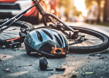 Nenulipęs nuo dviračio perėjoje susidūrė su mikroautobusu