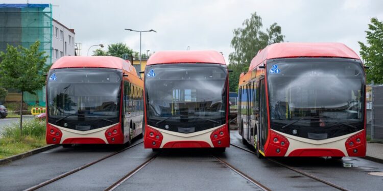 Nauji troleibusai / Nuotr. „Škoda Electric“