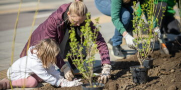 Vilniečiai kviečiami į pavasarinę talką Žirmūnuose: „plika“ erdvė bus apsodinta krūmais